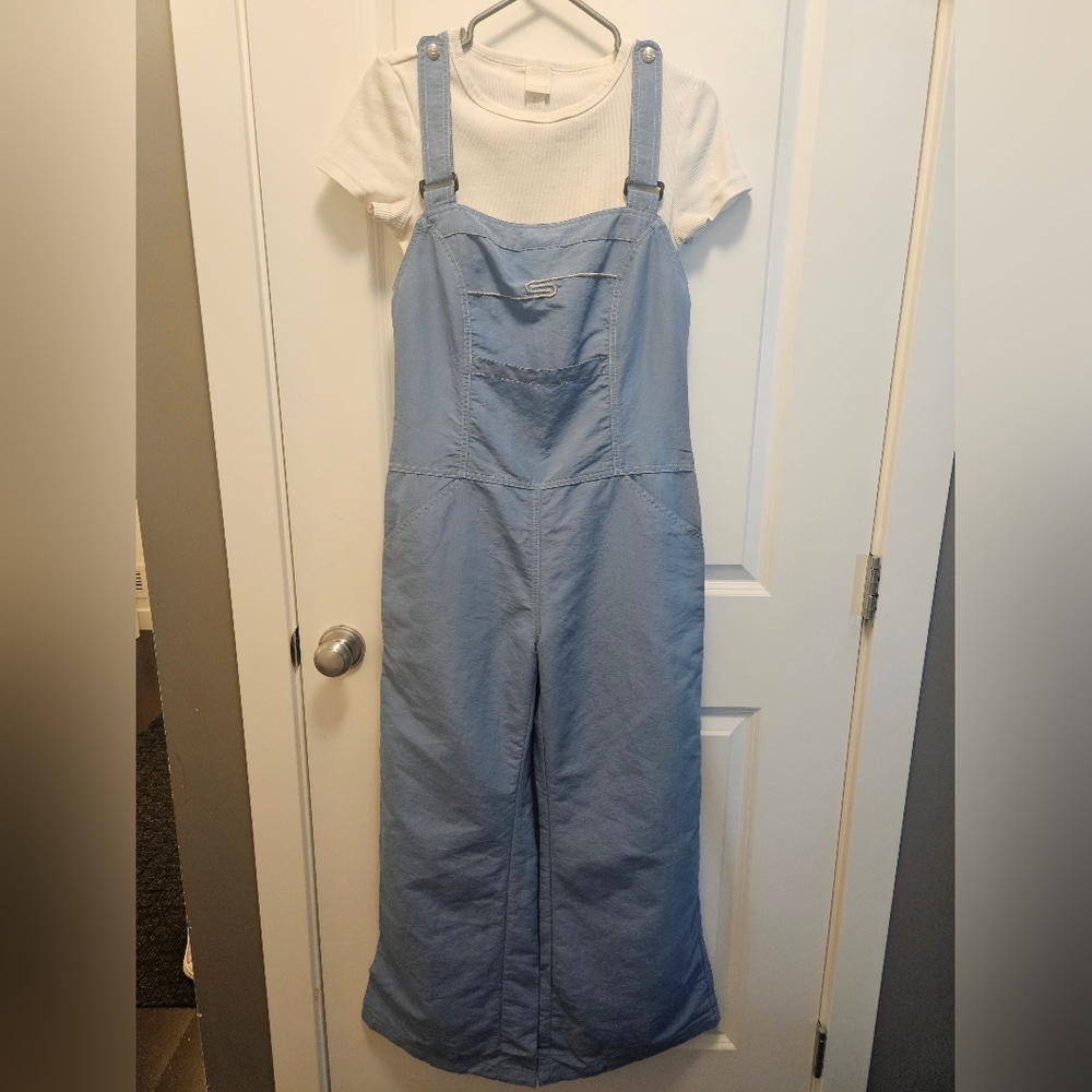 Women's Blue Snug Industry Overalls